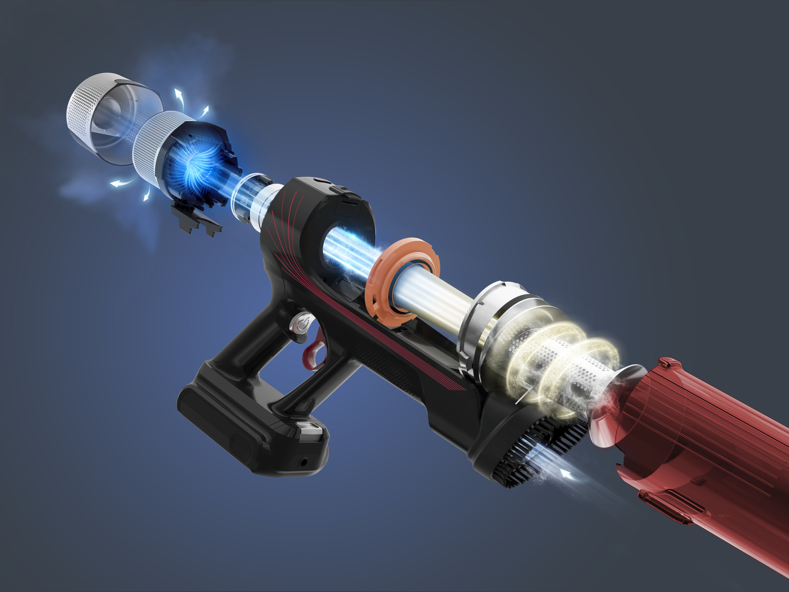 Pokončni sesalec RH2098WO Rowenta X-Force Flex 9.60